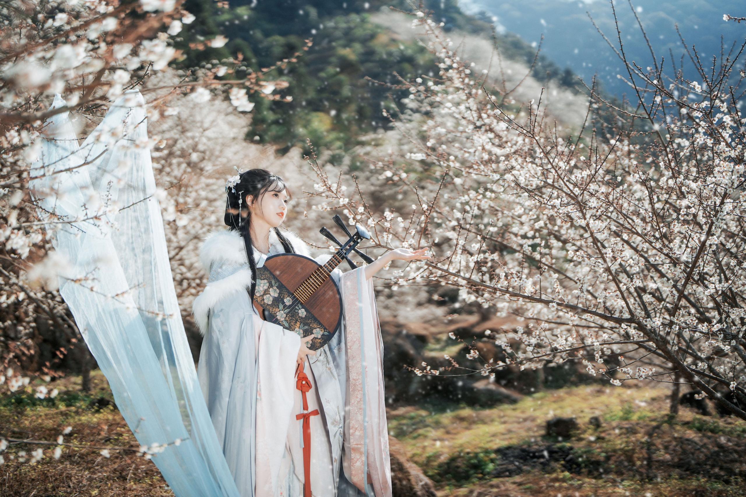 南有陈喵喵~ – 《梅花古风人像拍摄》[17P]