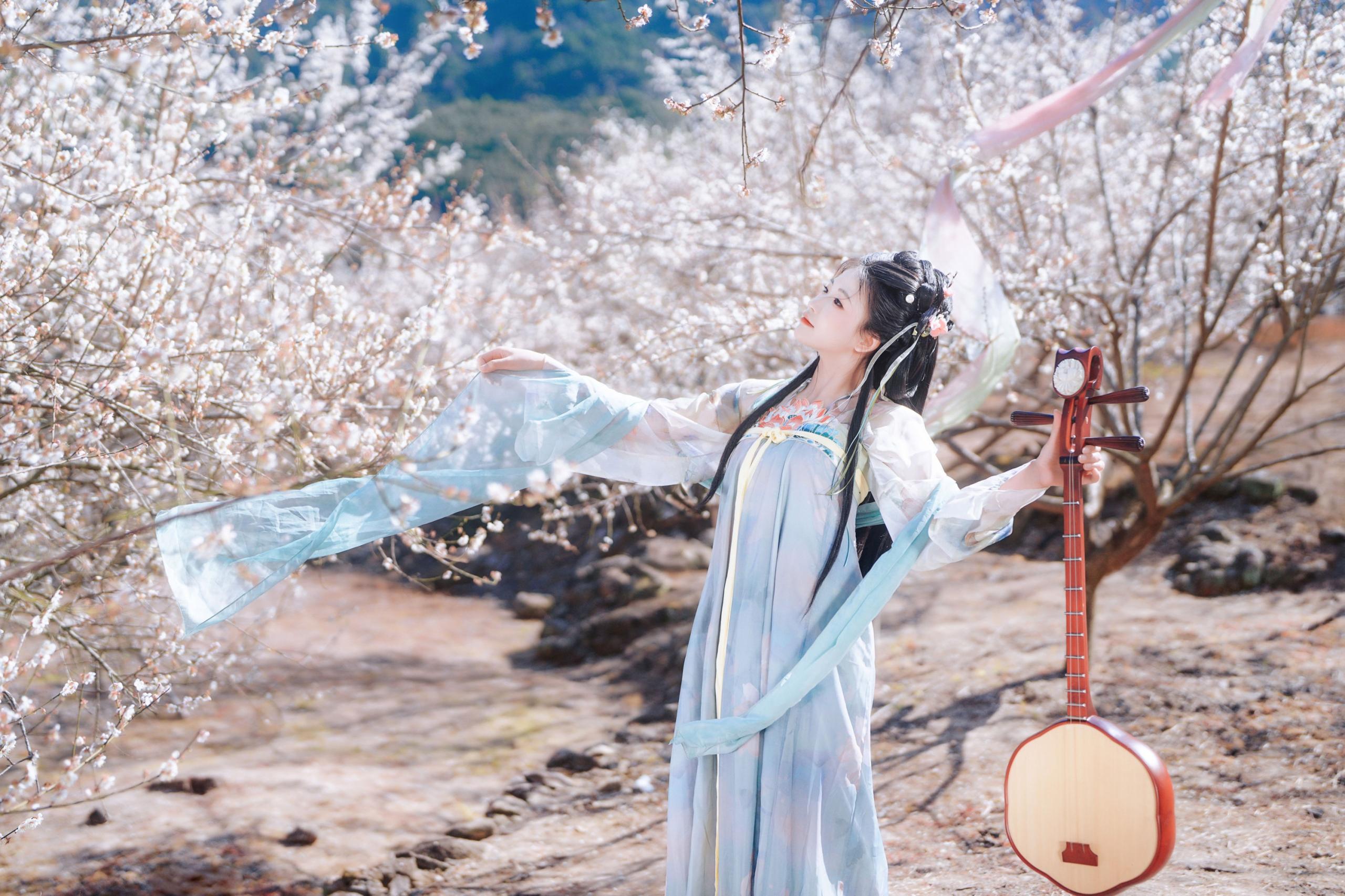 吧啦吧啦 – 《梅花古风人像拍摄》[14P] 插图3