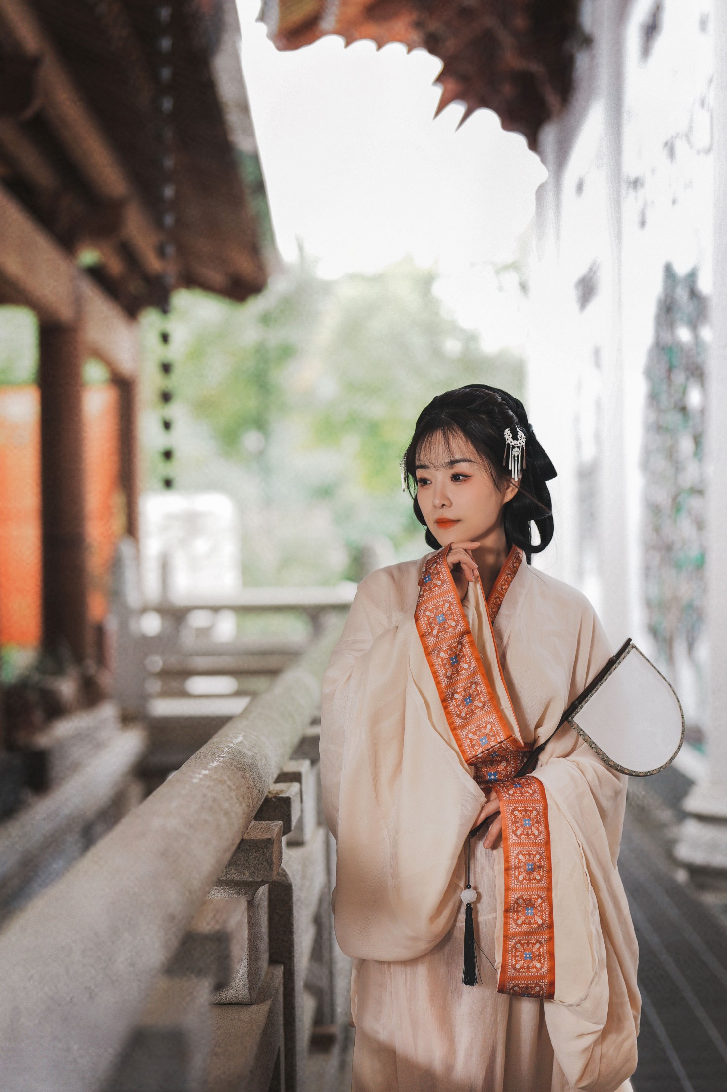 joy777又又 – 《古风人像拍摄-圣泉寺-欢欢》[13P] 插图1