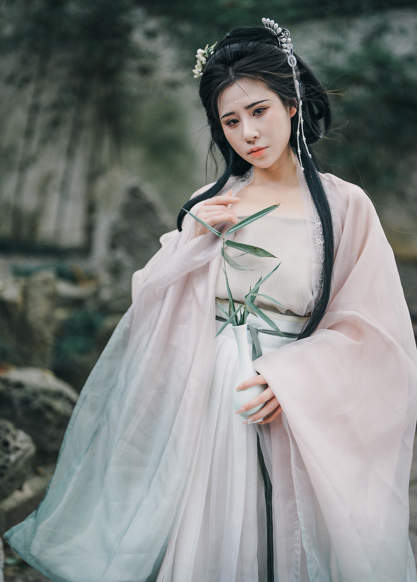 浅月没有月 – 《古风人像拍摄（桂斋）》[14P]