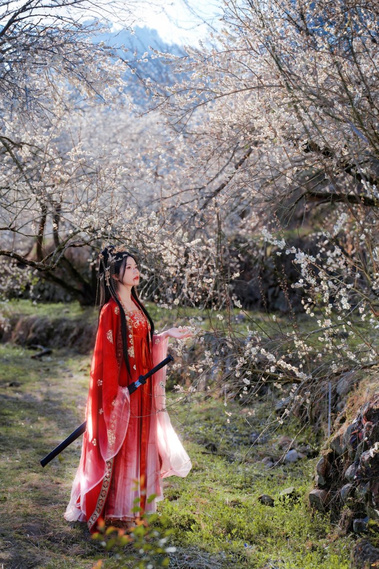 阿咩 – 《梅花古风人像拍摄》[14P]