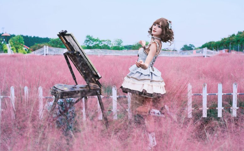 兔子Zzz不吃胡萝卜 – 《洛装的秋日粉黛游园》[41P]