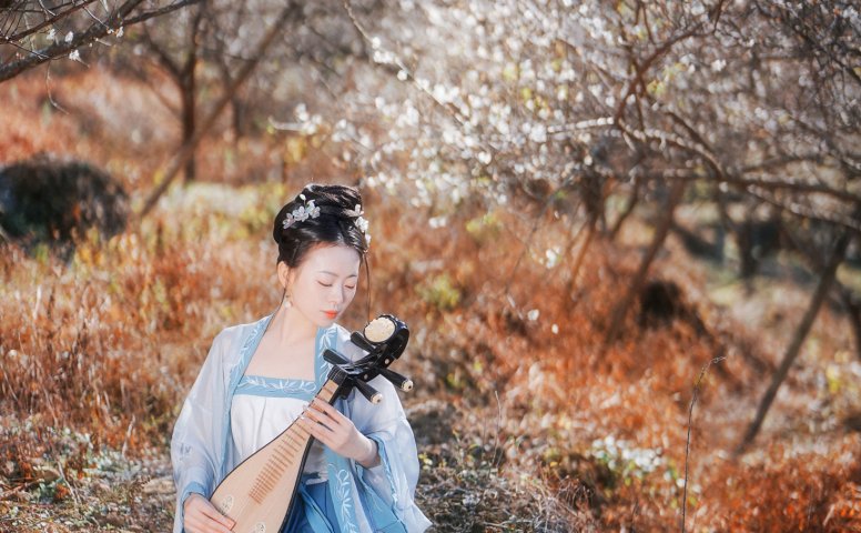 腿子 – 《古风人像拍摄-梅花-腿子》[18P]